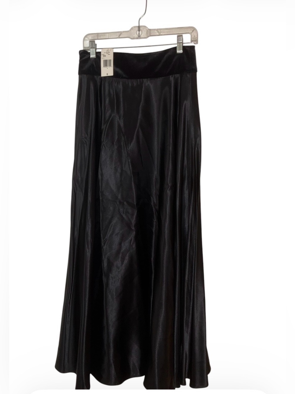 RRL Ralph Ralph Lauren Elegant Black  Flowing Maxi Skirt - Sz S